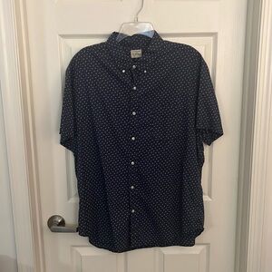 J. Crew Men’s Short Sleeve Casual Button Down Shirt